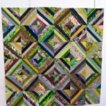 Gallery - Diagonal Green Scraps