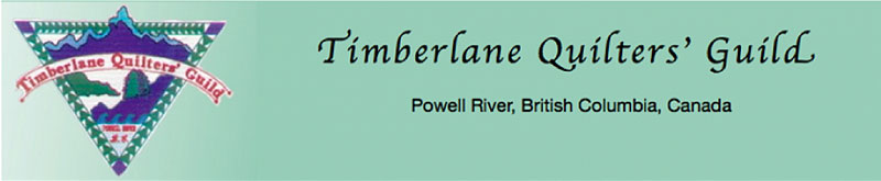 Timberlane Quilters' Guild, Powell River BC Canada