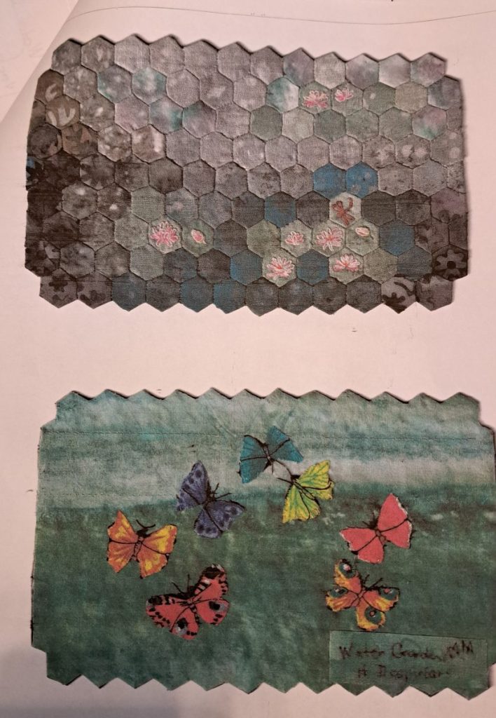 Quilt Show 2025: Ribbon Winners - Desjarlais Helen Water Garden Butterlies JMI1 1