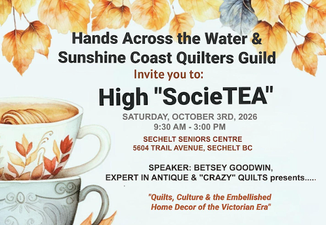 27-02 High "SocieTEA": Hands Across the Water